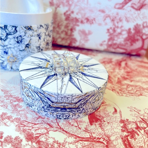 DIOR Pierced Earrings “Timeless Diamanté” Authentic Christian Dior - Picture 3 of 10